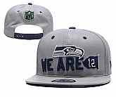 Seattle Seahawks Team Logo Adjustable Hat YD (1),baseball caps,new era cap wholesale,wholesale hats